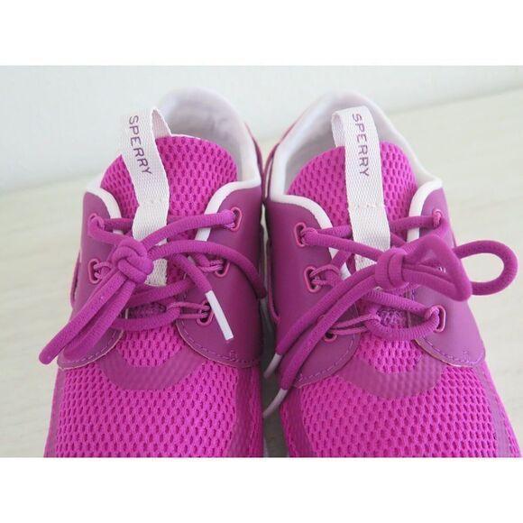 Sperry STS85682 Women's Sz 9.5 Magenta Topsider 7 Seas 3 Eye Boating Shoes $90+ - Picture 12 of 12